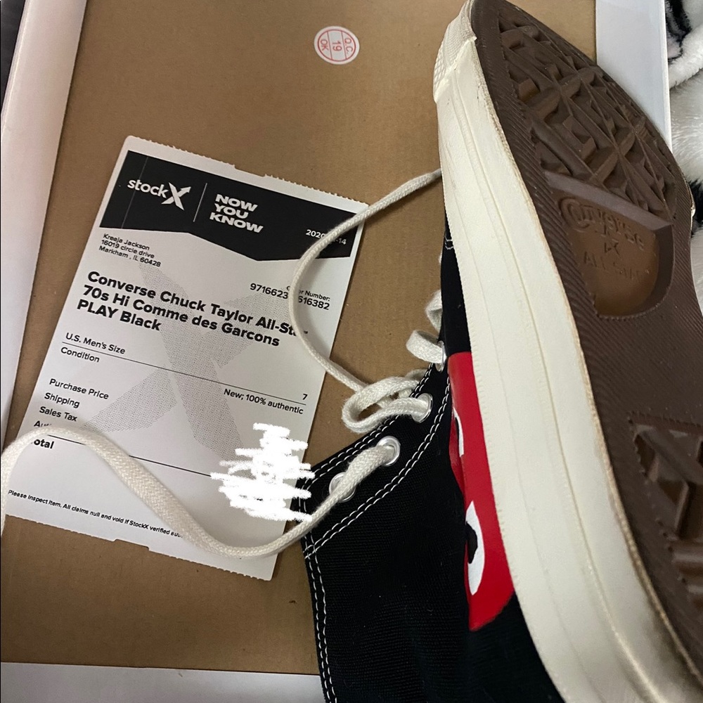 Converse chucks Taylor come fed garçons PLAY